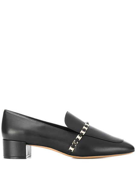  Ferragamo Tilos Low Heel Pumps - Black 