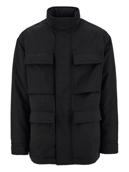  Ferragamo Utility Pocket Jacket - Black 