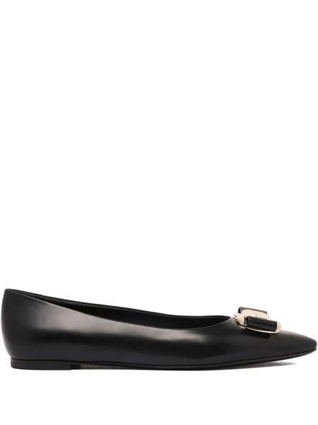  Ferragamo Vara-bow Ballet Flats - Black 