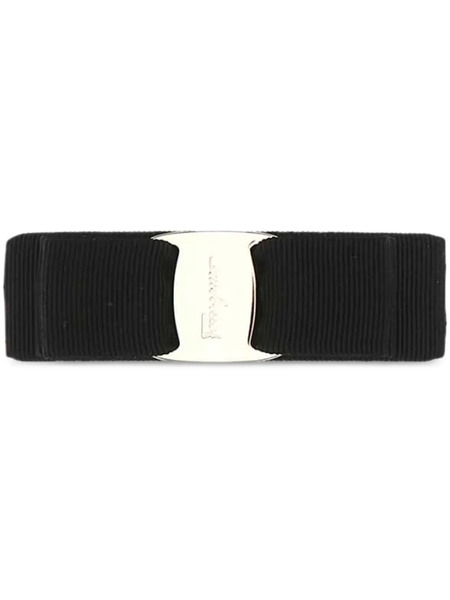  Ferragamo Vara Hair Clip - Black 