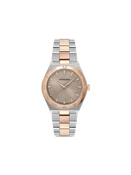  Ferragamo Vega Upper East 40mm - Grey 