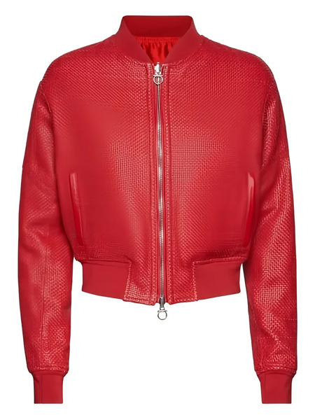  Ferragamo Zip-up Jacket - Red 