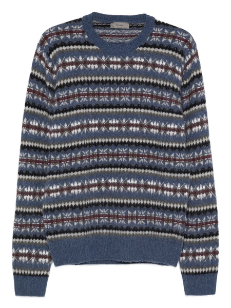  Ferrante Crew-neck Sweater - Blue 