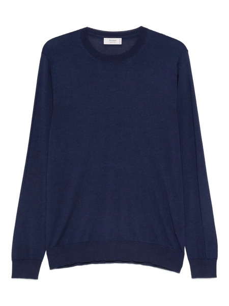  Ferrante Crew-neck Top - Blue 