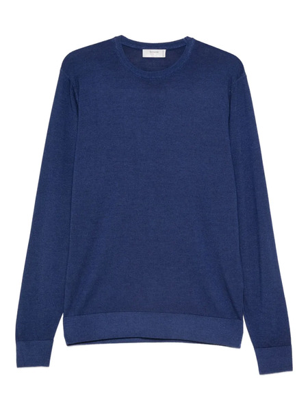 Ferrante Crew-neck Top - Blue 