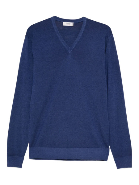  Ferrante V-neck Sweater - Blue 