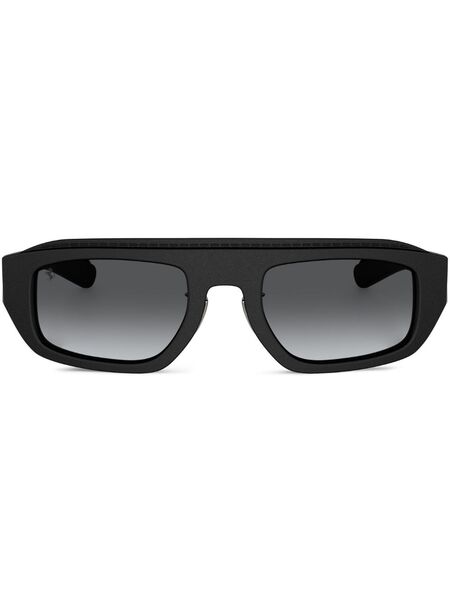  Ferrari Angular-frame Sunglasses - Black 