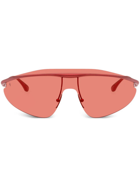  Ferrari Mask-frame Sunglasses - Red 
