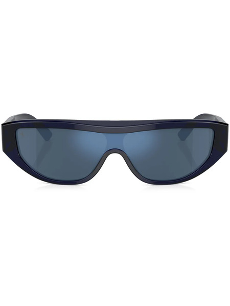  Ferrari Oversized Frame Sunglasses - Blue 