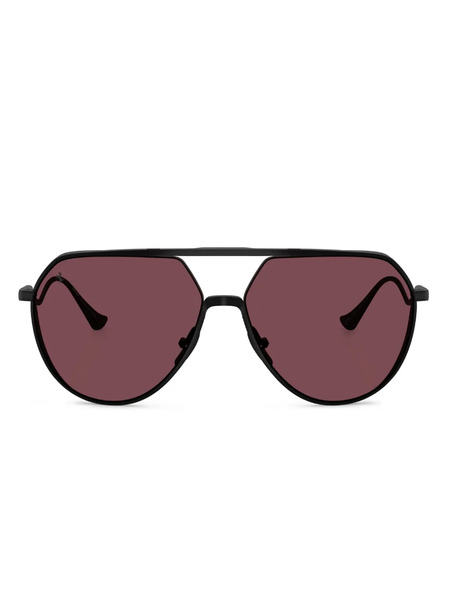  Ferrari Pilot-frame Sunglasses - Black 