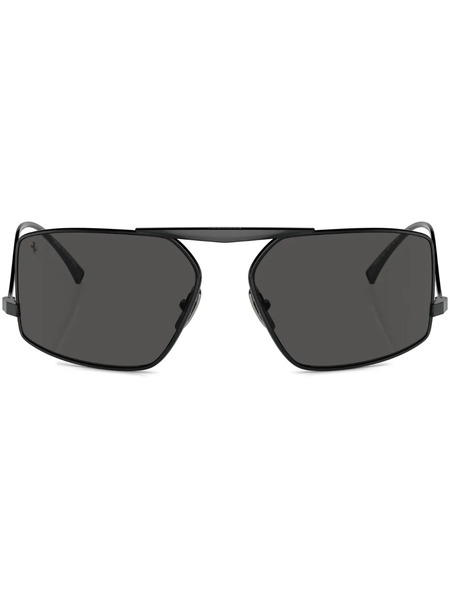  Ferrari Rectangle-frame Sunglasses - Black 