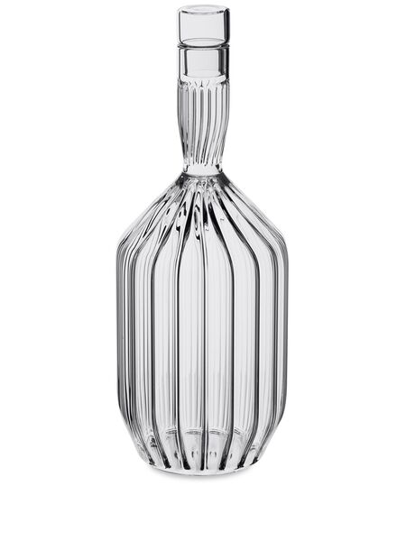  Fferrone Design Margot Glass Decanter - Neutrals 