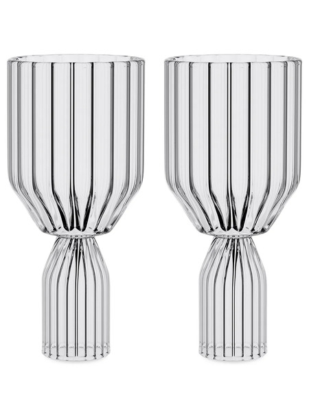  Fferrone Design Margot Wine Goblet (set Of 2) - Neutrals 