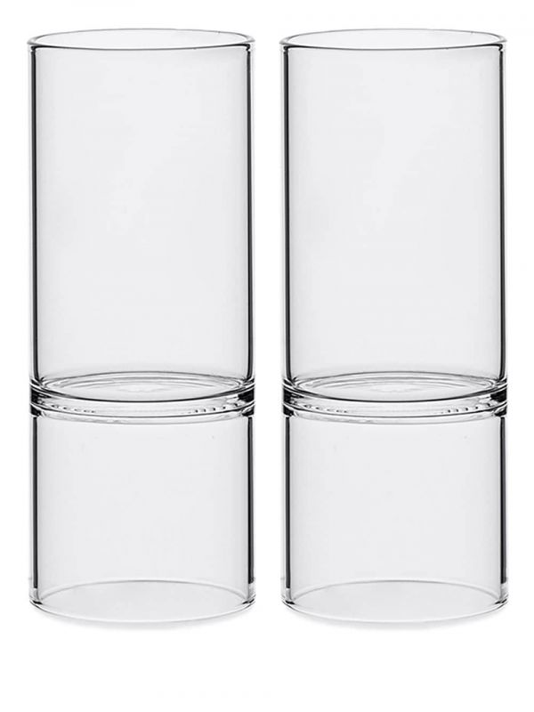  Fferrone Design Revolution Liqueur Glasses (set Of 2) - Neutrals 