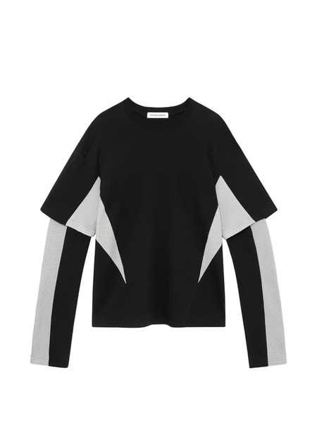  Fffpostalservice Diffraction Long-sleeve T-shirt - Black 
