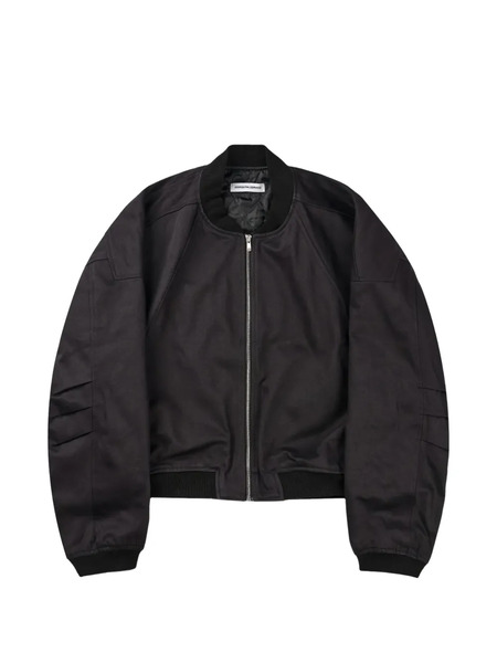 Fffpostalservice Zip-up Cotton Bomber Jacket - Black 