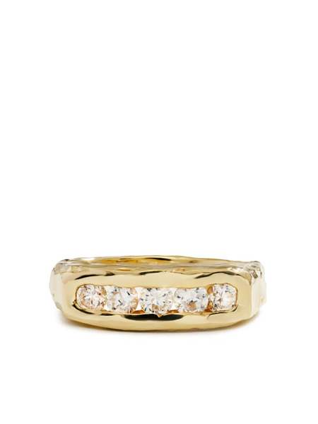  Fie Isolde 14k Yellow Gold Evoke Diamond Ring 