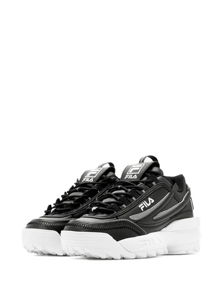  Fila Kids Disruptor Ii Logo-embroidered Sneakers - Black 