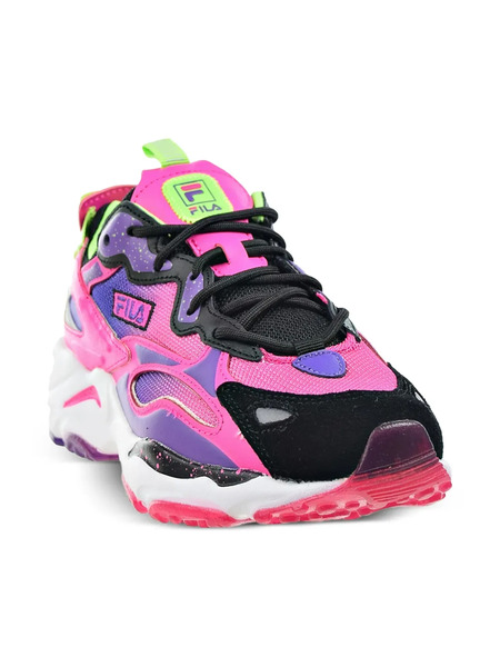  Fila Kids Ray Tracer Apex pink Glow/white/purple Sneakers 
