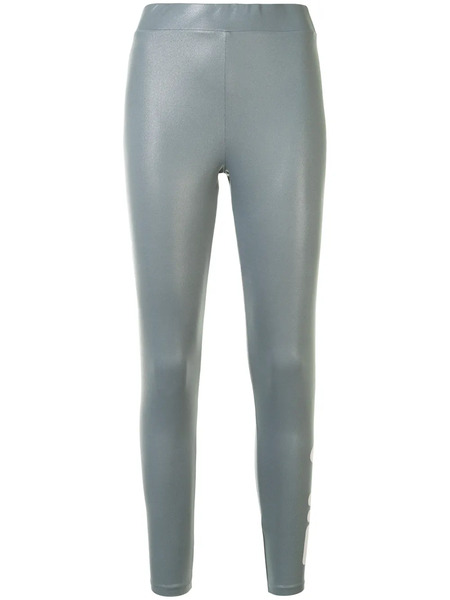  Fila Logo-print High-shine Leggings - 119 Grey 