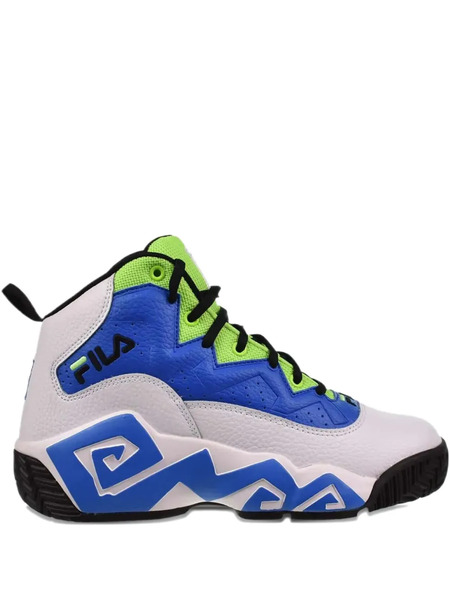  Fila Mb white/electric Blue/green Gecko Sneakers 
