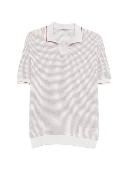  Fileria Textured T-shirt - Neutrals 