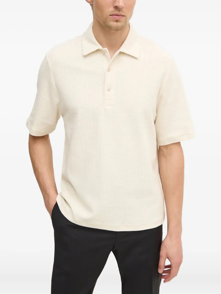  Filippa K Cotton Polo Shirt - Neutrals 