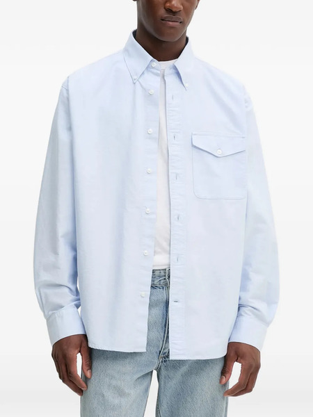  Filippa K Flap-pocket Shirt - Blue 