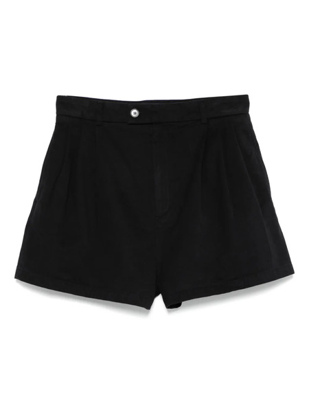  Filippa K High-waisted Pleated Shorts - Black 
