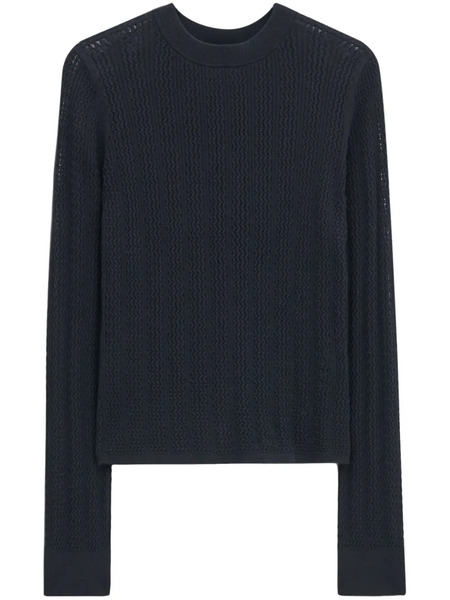  Filippa K Lace Knitted Top - Black 