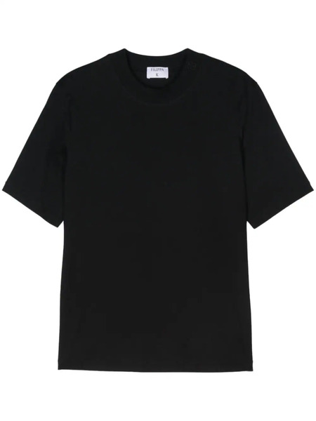  Filippa K Mock-neck T-shirt - Black 