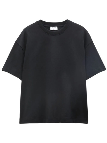  Filippa K Oversized Organic-cotton T-shirt - Black 