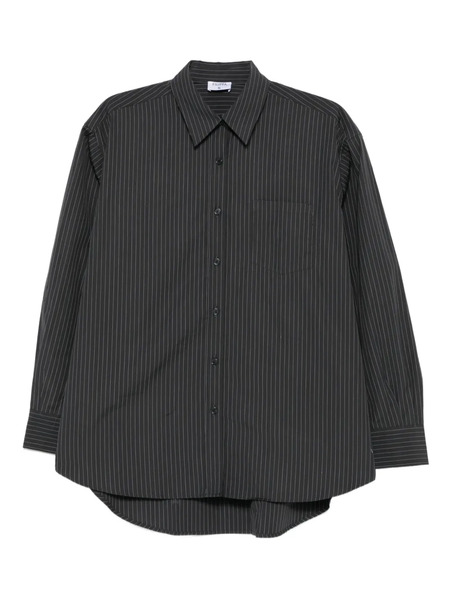  Filippa K Pinstripe-pattern Shirt - Black 