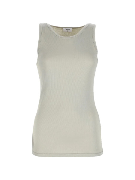 Filippa K Ribbed-knit Tank Top - Green 