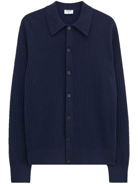  Filippa K Ribbed Shirt - Blue 