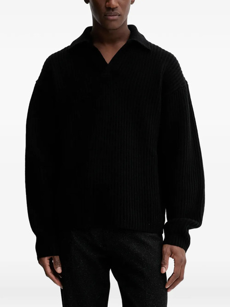  Filippa K Ribbed Sweater - Black 