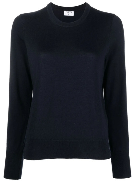  Filippa K Round-neck Sweater - Blue 