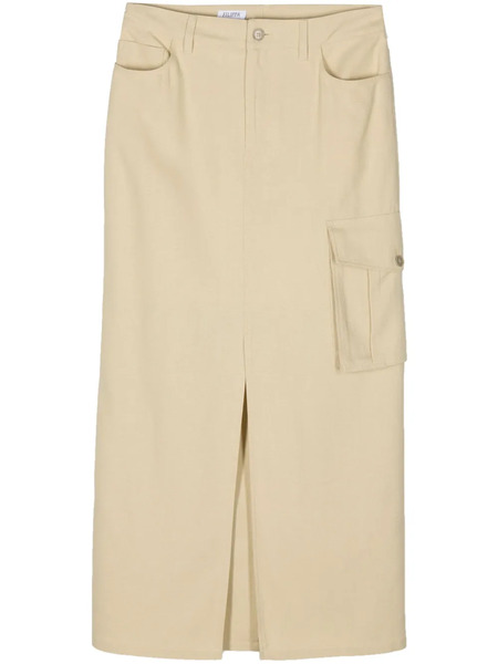  Filippa K Slitted Maxi Skirt - Green 
