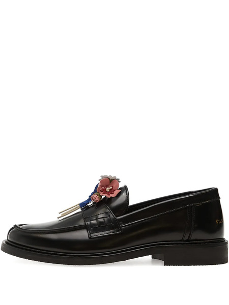  Filling Pieces Bouquet Loafers - Black 