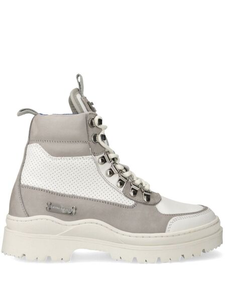  Filling Pieces Two-tone Ankle Boots - White 