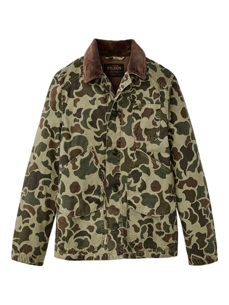  Filson Camouflage-print Shirt Jacket - Green 