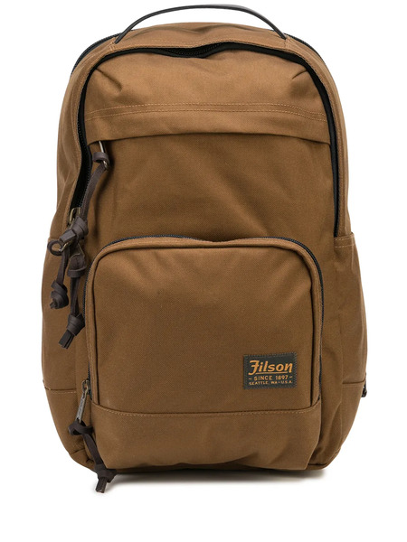  Filson Large Logo-patch Backpack - Brown 
