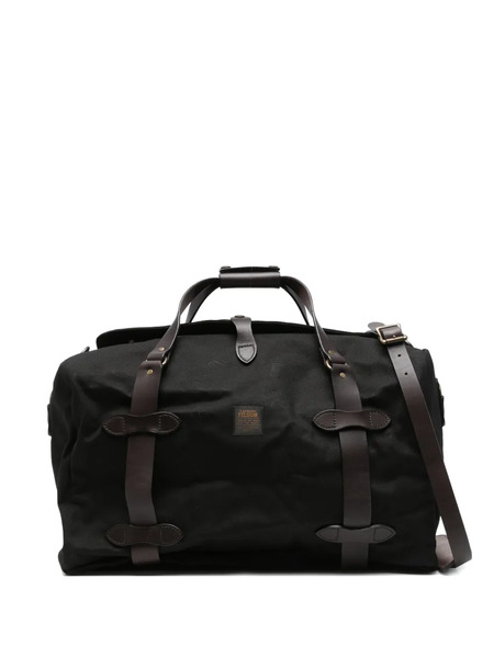  Filson Leather Travel Bag - Black 