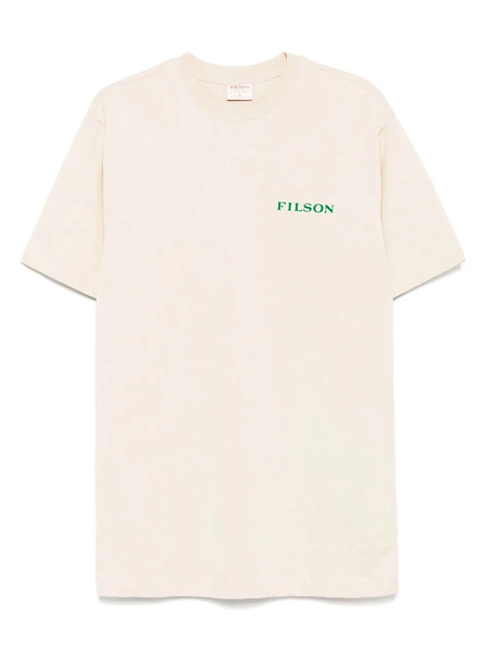  Filson Logo-print T-shirt - Neutrals 