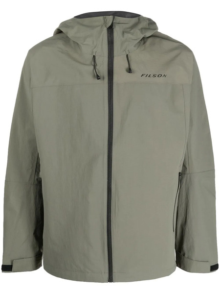  Filson Swiftwater Zipped Hooded Jacket - Green 