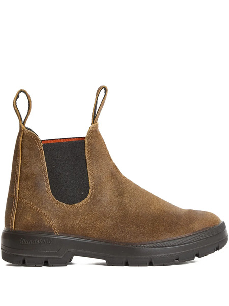  Filson Waxed Suede Chelsea Boots - Brown 