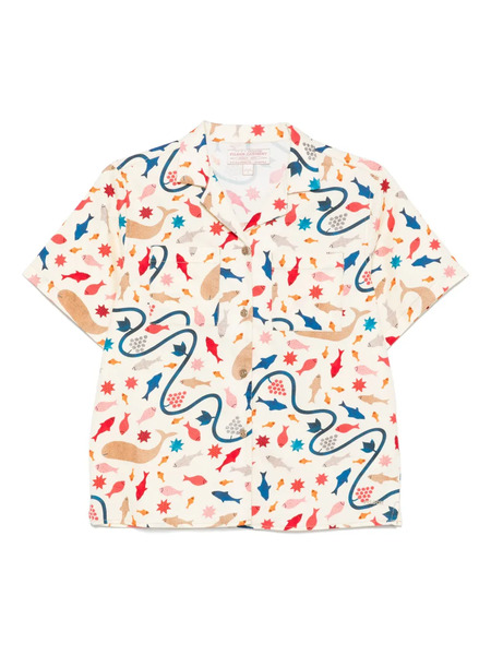  Filson Whal-print Shirt - Neutrals 