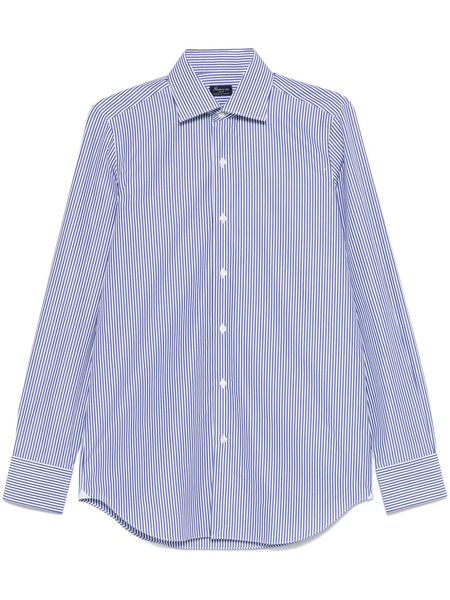  Finamore 1925 Napoli Milano Shirt - Blue 