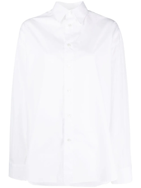  Finamore 1925 Napoli Oriana Long-sleeve Shirt - White 