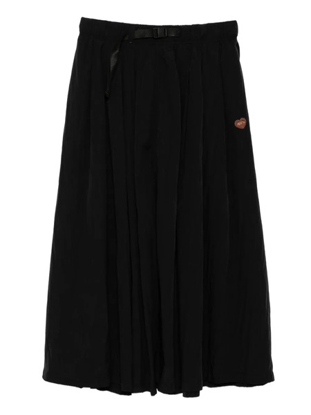  Fingercroxx Belted Midi Skirt - Black 